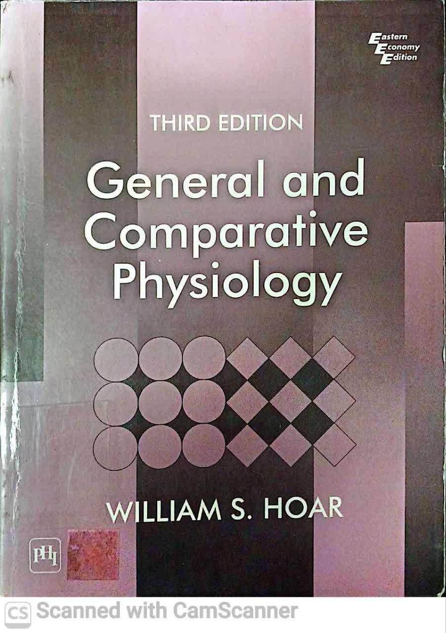 GENERAL AND COMPAREATIVE PHYSIOLOGY