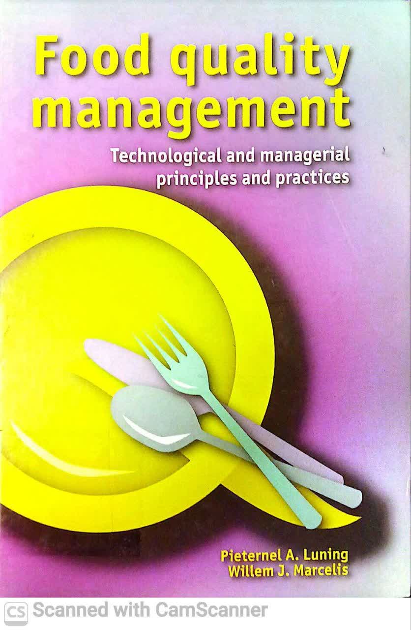 FOOD QUALITY MANAGEMENT