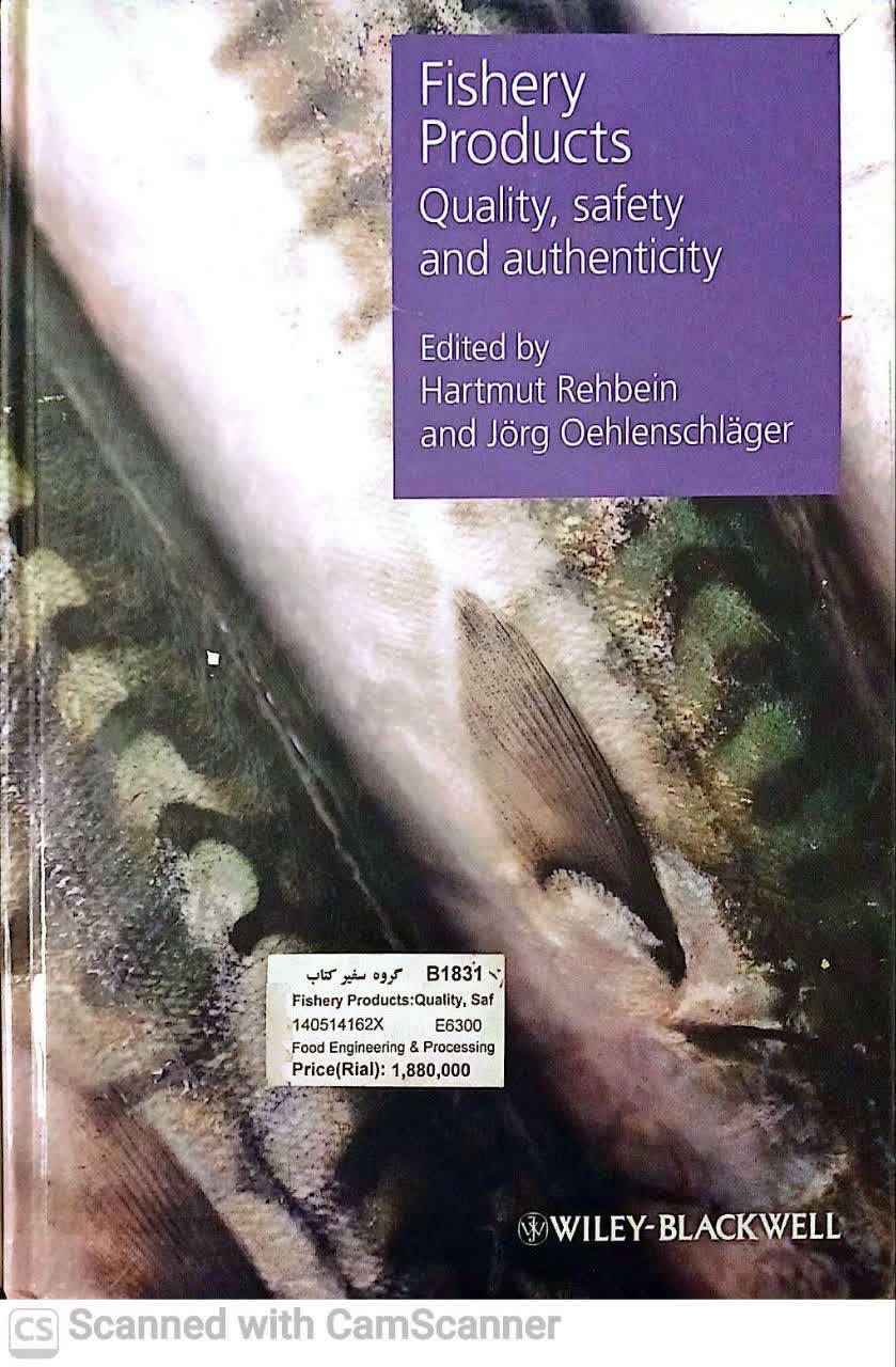 FISHERY PRODUCTS(QUALITY،SAFETY)