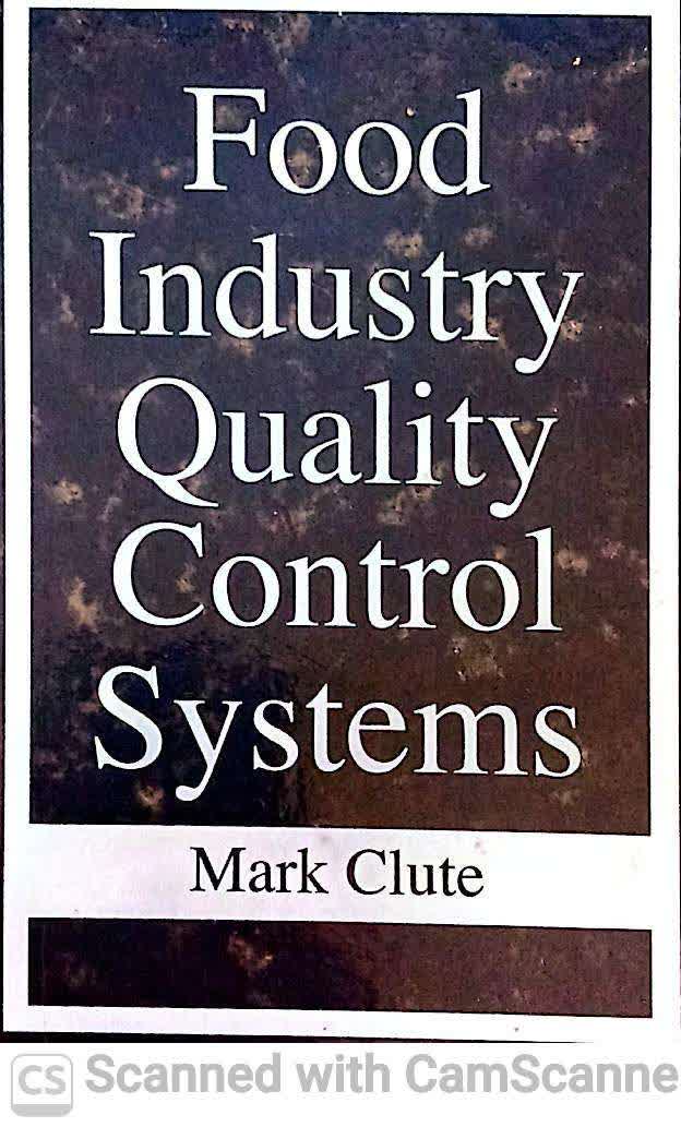 FOOD INDUSTRY QUALITY CONTROL SYSTEM