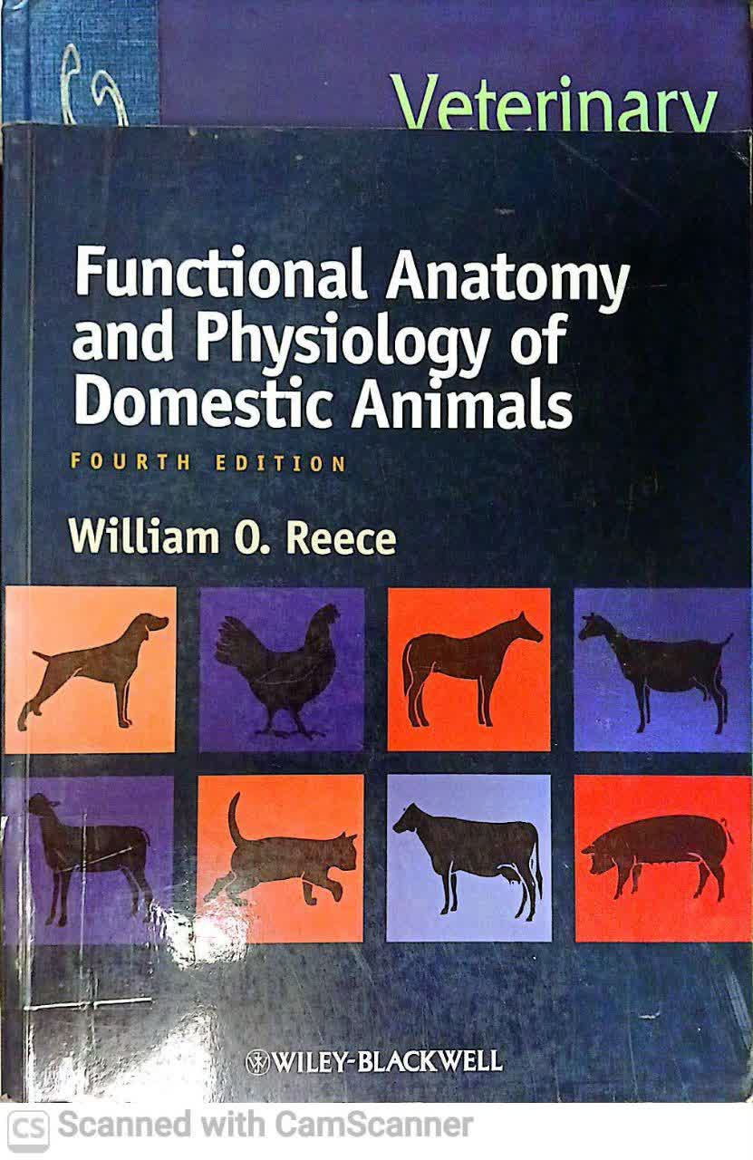 FUNCTIONAL ANATOMY AND PHYSIOLOGY OF DOMESTIC ANIMALSS