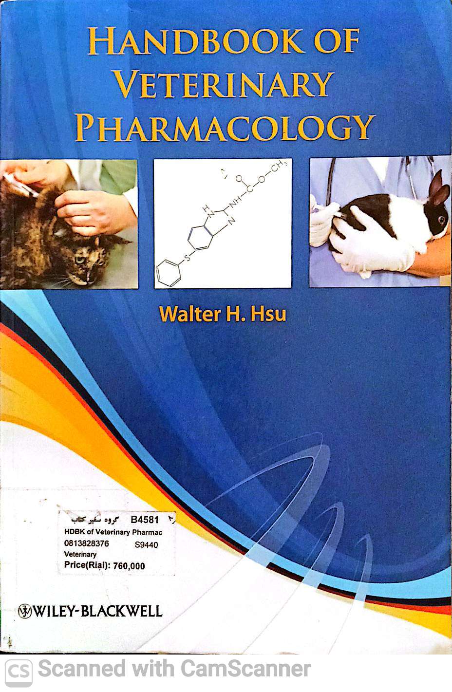 HANDBOOK OF VETERINARY PHARMACOLOGY