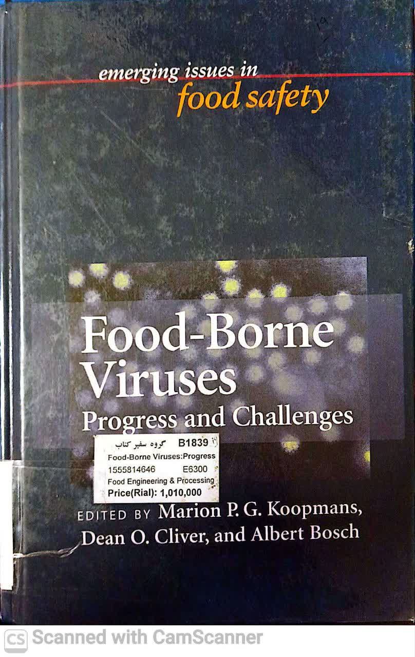 emerging issues in food safety(FOOD-BORNE VIRUSES)