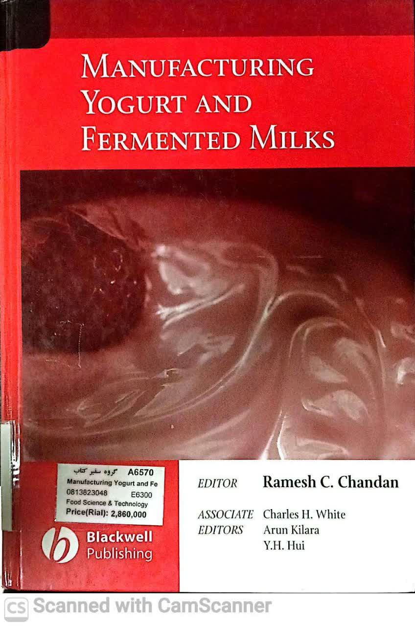 MANUFACTURING YOGURT AND FERMENTED MILKS