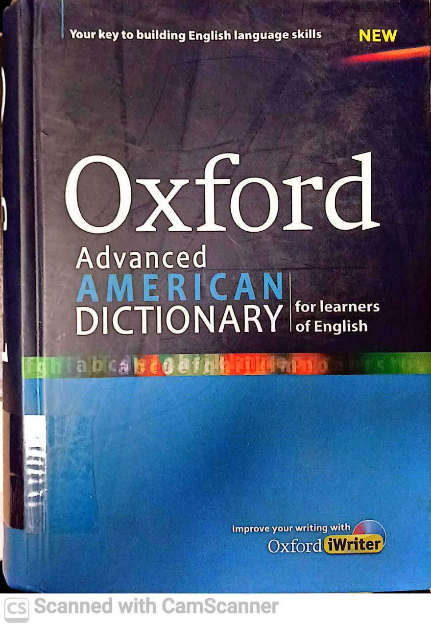 OXFORD ADVANCED AMERICAN DICTIONARY