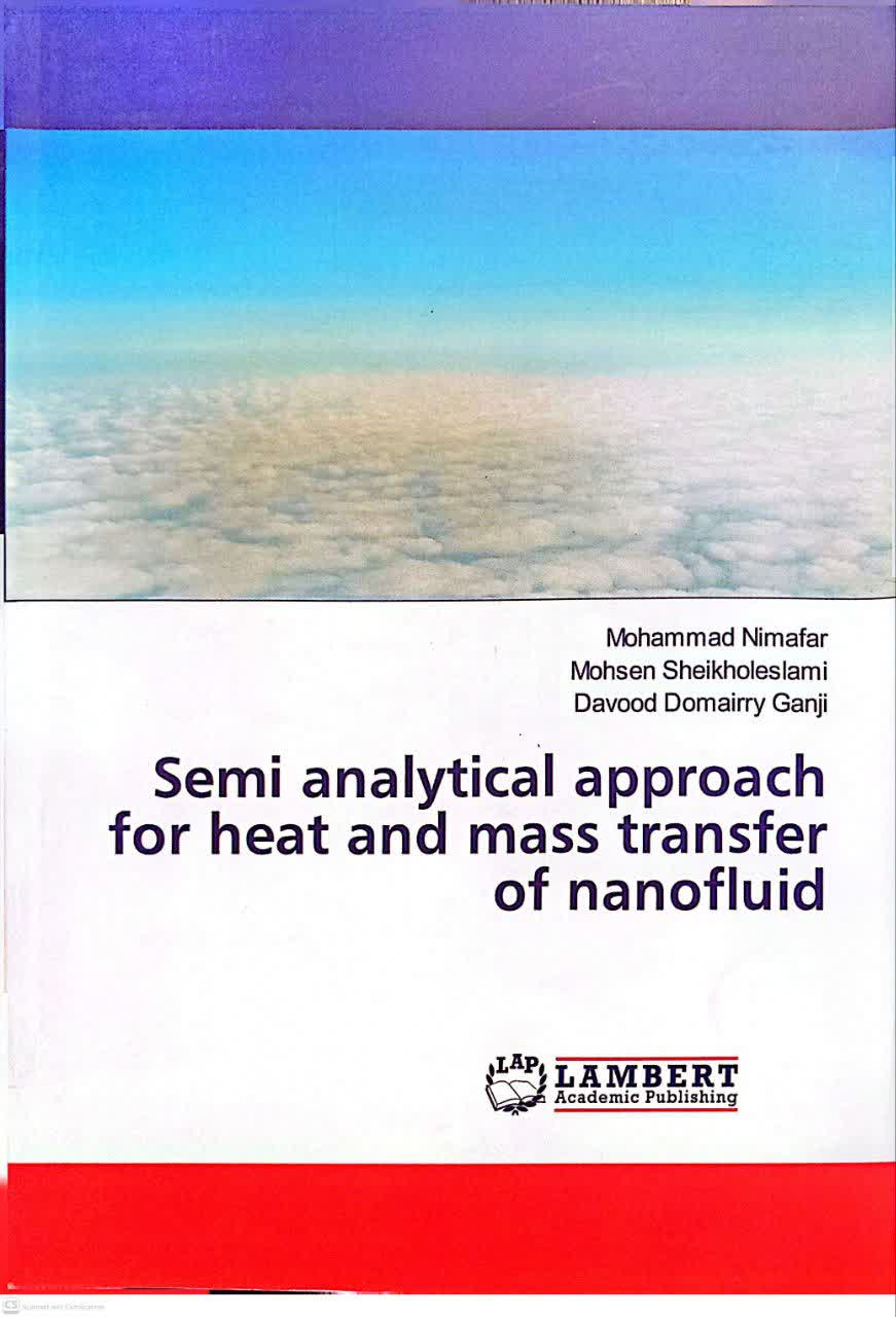 Semi analytical approach for heat and mass trasfer of nanofluid