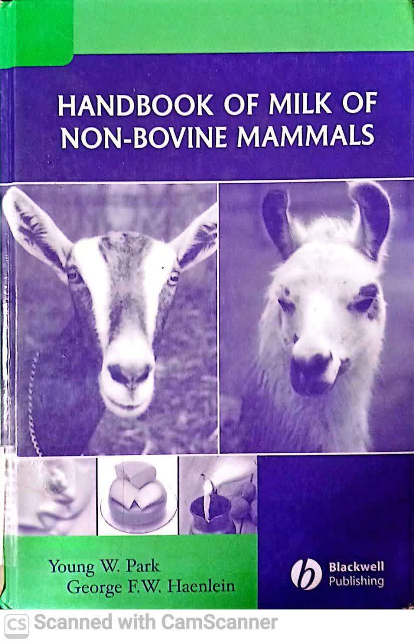 HANDBOOK OF MILK OF NON-BOVINE MAMMALS