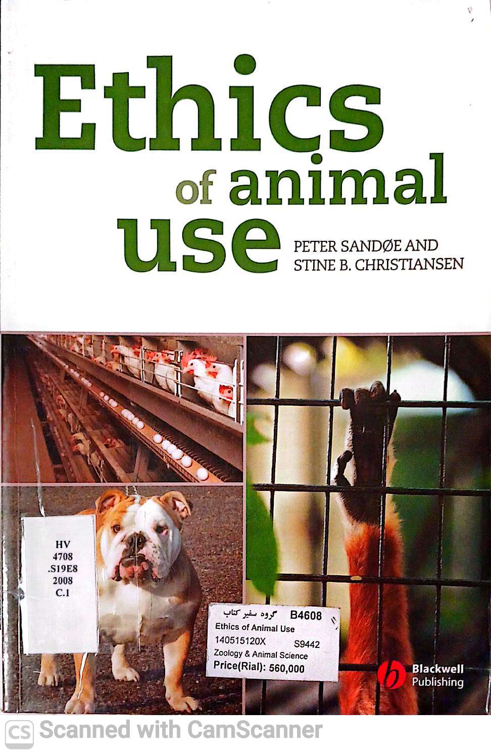 ETHICS OF ANIMAL USE