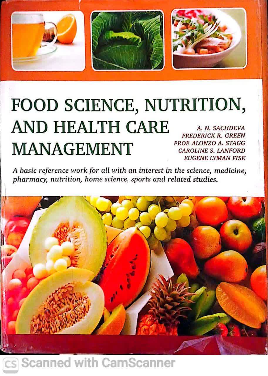 FOOD SCIENCE،NUTRITION،AND HEALTH CARE MANAGEMENT1