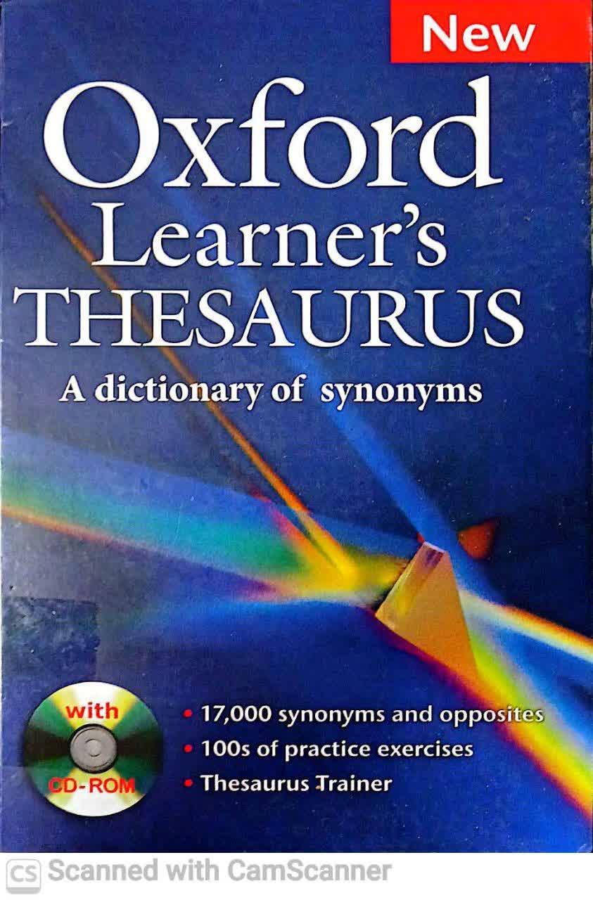 OXFORD LEARNERS THESAURUS(A DICTIONARY OF SYNONYMS(